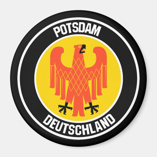 Imã Potsdam Round Emblem (Frente)