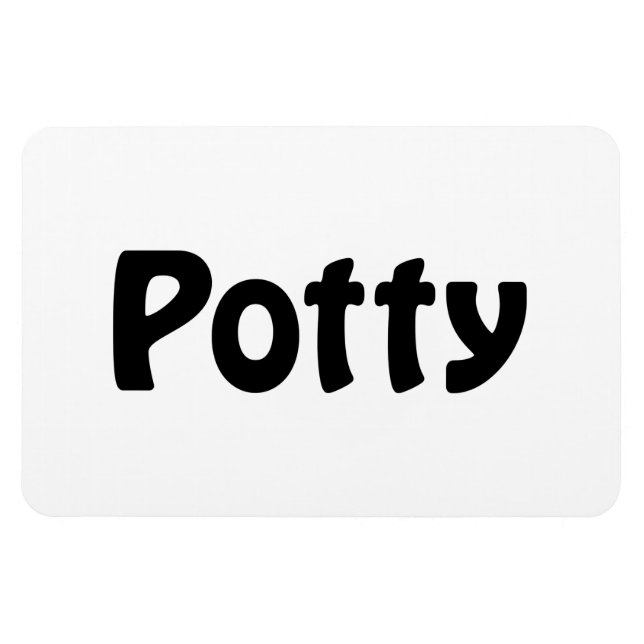 Ímã Potty (Horizontal)
