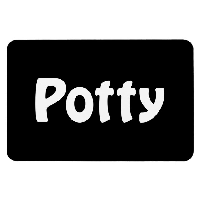 Ímã Potty (Horizontal)