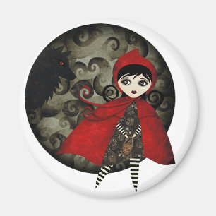 Imã Pouco Capuccine vermelho