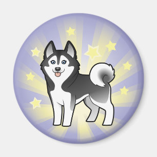 Imã Poucos rouco Siberian da estrela/Malamute do