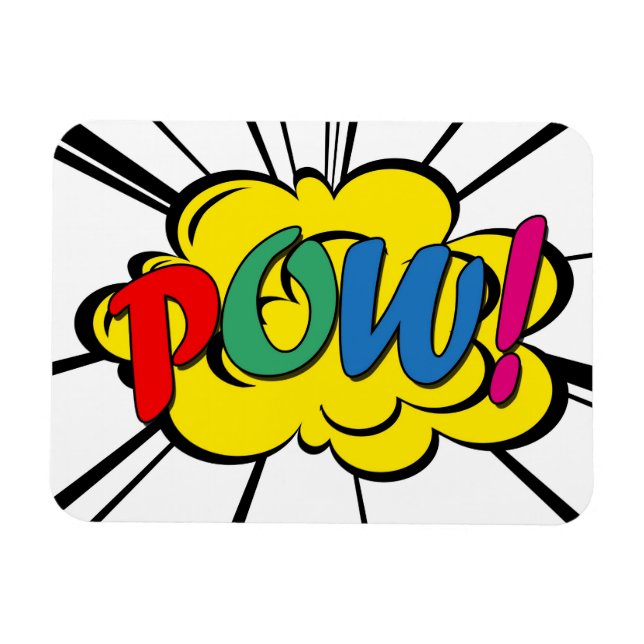 Ímã Pow! (Horizontal)