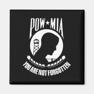 Imã POW*MIA você não é esquecido - ímã