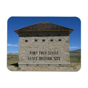 Ímã Powder Magazine, Fort Fred Steele, local históric