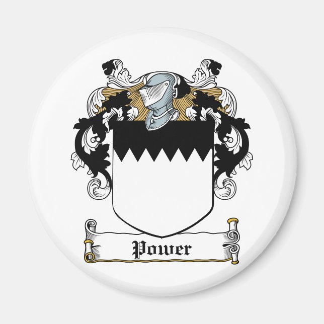Imã Power Family Crest (Frente)