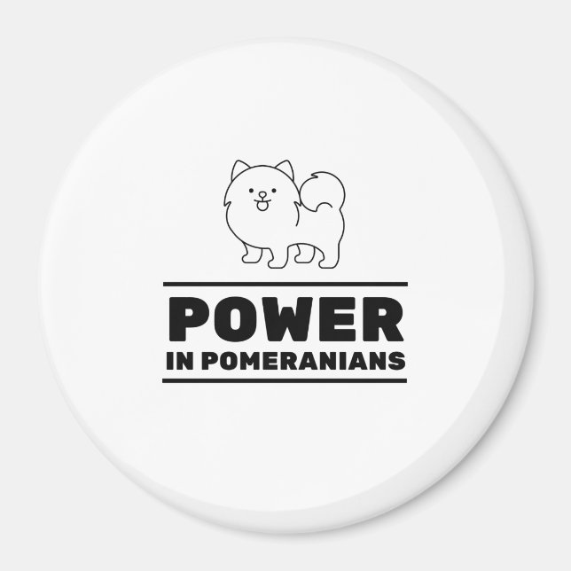Imã Power in pomeranians (Frente)