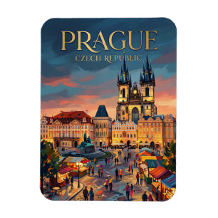 Ímã Praça da Cidade Velha, Praga República Tcheca