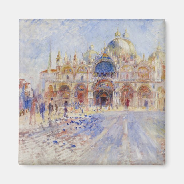 Imã Praça da rua, Veneza (Piazza San Marco) (Frente)