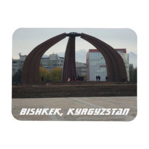 Ímã Praça da Vitória de Bishkek - Quirguistão