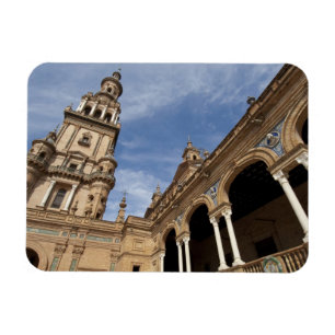 Ímã Praça de Espanha, Sevilha, Andaluzia, Espanha