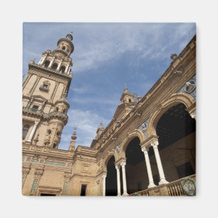 Imã Praça de Espanha, Sevilha, Andaluzia, Espanha