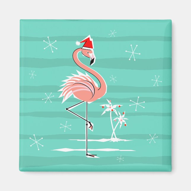 Imã Praça de ímã Flamingo de Natal (Frente)
