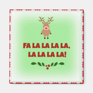 Imã Praça de Natal Fa La La La La