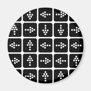 Imã Praça de seta LED