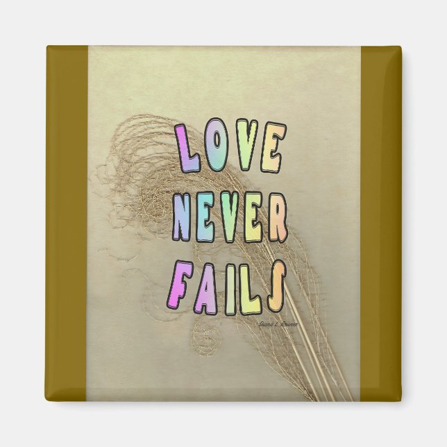 Imã Praça do Amor Nunca Falha  (Frente)