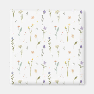 Imã Praça Floral Primavera do Padrão de Flor