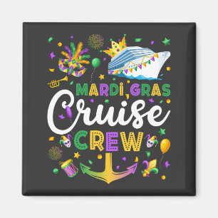 Imã Praça Mardi Gras Cruise de Combinação de Tripulaçã