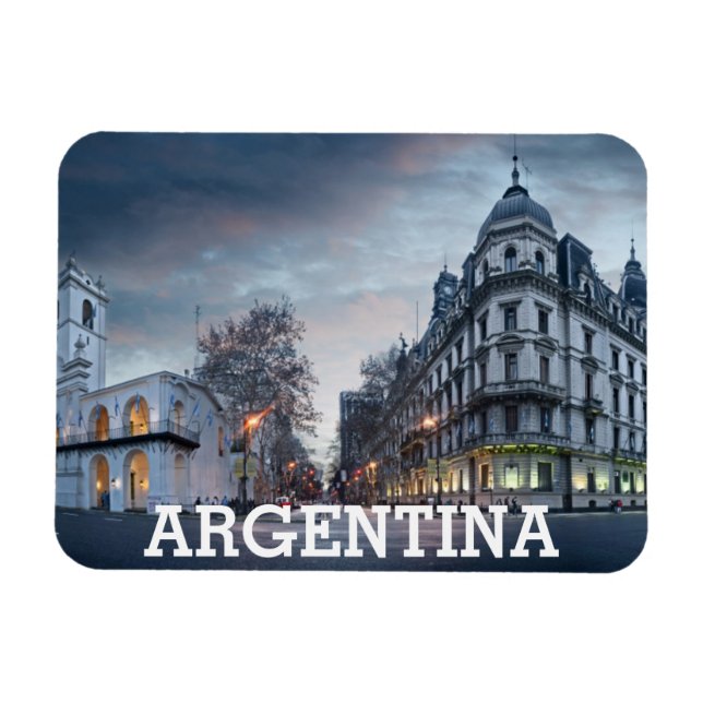 Ímã Praça Plaza De Mayo (Horizontal)