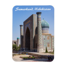 Praça Registan - Samarkand, Uzbequistão, Ásia