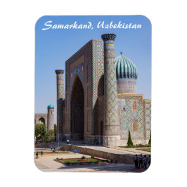 Ímã Praça Registan - Samarkand, Uzbequistão, Ásia