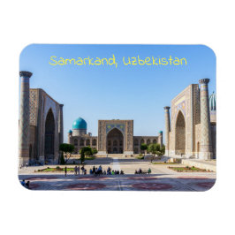 Ímã Praça Registan - Samarkand, Uzbequistão, Ásia
