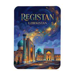 Ímã Praça Registan Uzbequistão