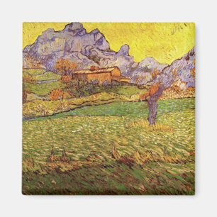 Imã Prado nas Montanhas de Vincent van Gogh