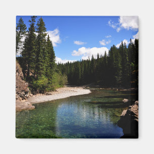 Imã Prados Kananaskis da canoa