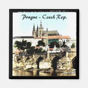 Imã Praga - Ponte Charles, Castelo (Magnet)