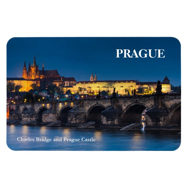 Ímã Prague Castle (Horizontal)