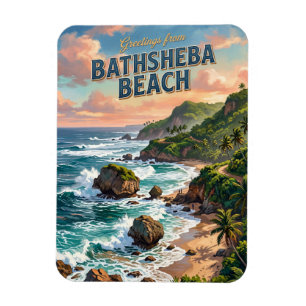 Ímã Praia Bathsheba Barbados