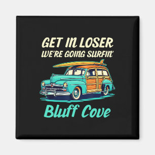 Imã Praia Bluff Cove Califórnia Surf Mulheres Homens V