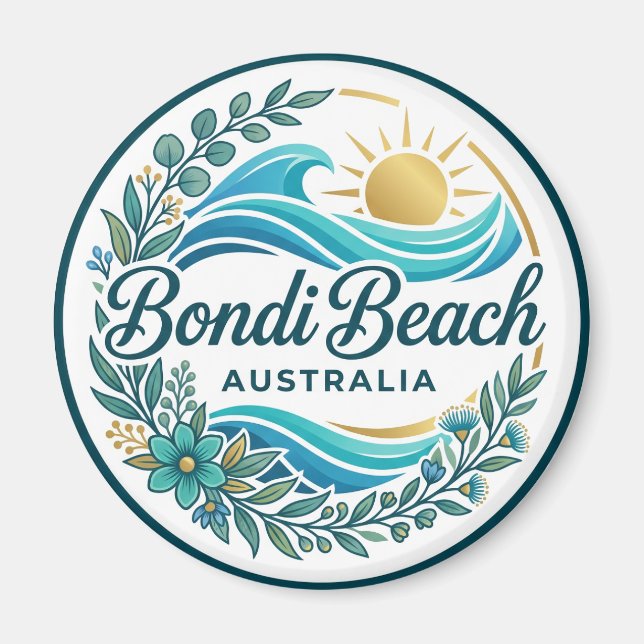 Imã Praia Bondi Austrália (Frente)