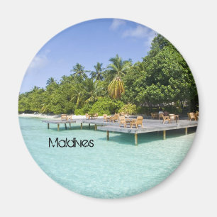 Imã Praia bonita em maldives