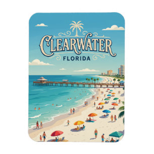 Ímã Praia Clearwater EUA