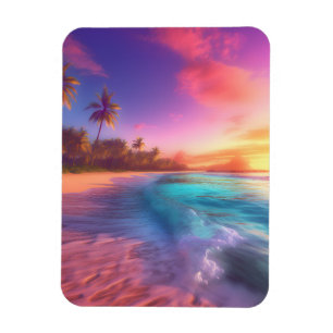 Ímã Praia Colorida de Dreamy