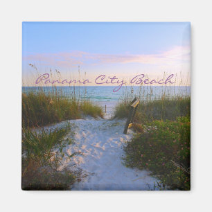 Imã PRAIA da CIDADE DO PANAMÁ - ímã do refrigerador