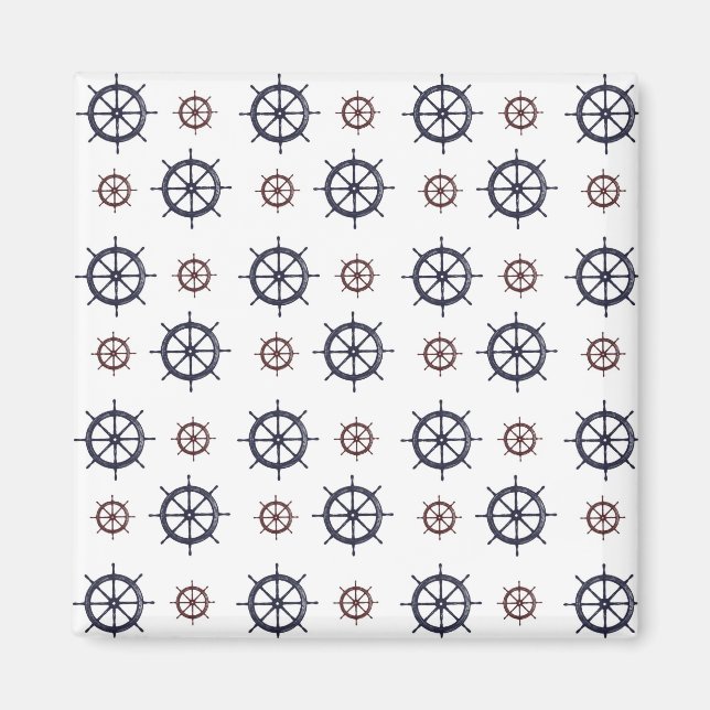 Imã Praia da Navegação no Oceano de Helms Marítimo (Frente)