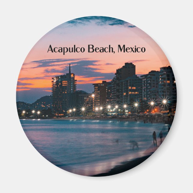 Imã Praia de Acapulco, México (Frente)