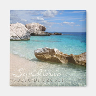 Imã Praia de Cala Mariolu, ímã do texto de Sardinia