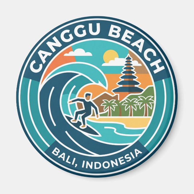 Imã Praia de Canggu Indonésia (Frente)