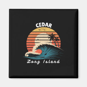 Imã Praia de Cedar Long Island Mulheres Homens Surfand