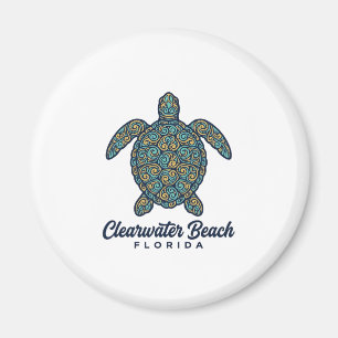 Imã Praia de Clearwater Flórida Tartaruga Marinha Dese