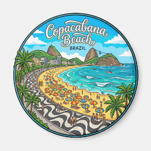 Imã Praia de Copacabana Brasil