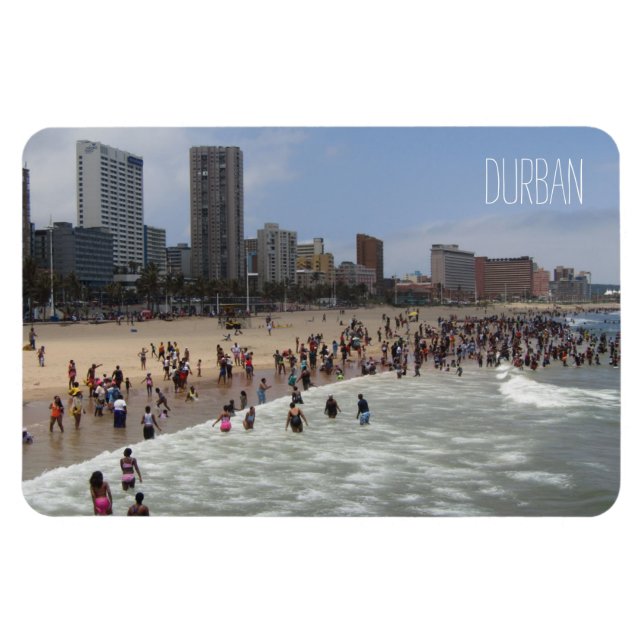 Ímã praia de Durban (Horizontal)