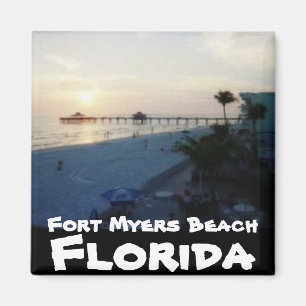 Imã Praia de Fort Myers, Florida