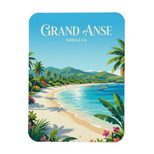 Ímã Praia de Grand Anse Grenada