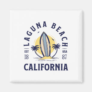 Imã Praia de Laguna Beach Califórnia Surf Verão Férias
