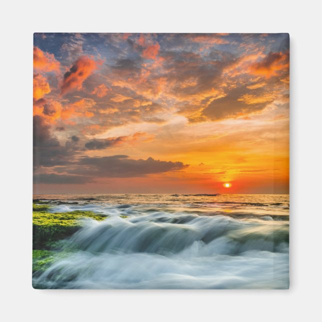 Imã Praia De Manyar No Sunrise (Frente)