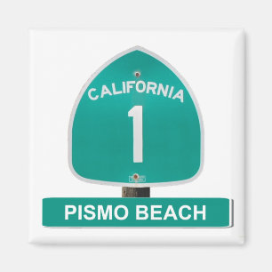Imã Praia de Pismo, ímã da estrada 1 de Califórnia